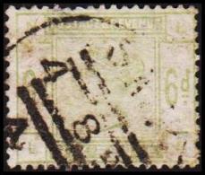 1883 - 1884. Victoria. 6 D.  (Michel: 79) - JF191665 - Zonder Classificatie