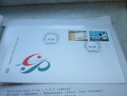 Lettre  Luxembourg Fdc 1980 - Briefe U. Dokumente