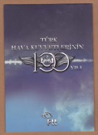 AC - TURKEY PORTFOLIO FDC - 100th YEAR OF TURKISH AIR FORCE SPECIAL NUMBERED IMP. S/S MNH 01 JUNE 2011 - Lettres & Documents