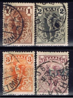 GR+ Griechenland 1901 Mi 125-31 Hermes - Used Stamps
