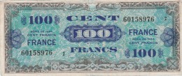 BILLETS - TRESOR - VERSO FRANCE - N° 60158976 - SERIE 2 - 100 FRANCS - 1945 Verso Francés