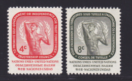 NATIONS UNIES NEW-YORK N°   70 & 71 * MLH Neufs Avec Charnière, TB  (D1304) - Neufs