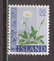 ISLANDIA. FLORA - FLORES. USADO - USED. - Usati