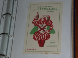 BUVARD Publicitaire  BLOTTING PAPER   - Champagne De Castellane - C