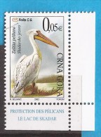 2002 10 WWF  SERBIA SRBIJA CRNA GORA MONTENEGRO  JUGOSLAVIJA JUGOSLAWIEN GESCHUETZTE  PELIKAN  MNH - Sonstige & Ohne Zuordnung