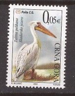 2002 10 WWF  SERBIA SRBIJA CRNA GORA MONTENEGRO  JUGOSLAVIJA JUGOSLAWIEN GESCHUETZTE  PELIKAN  MNH - Other & Unclassified