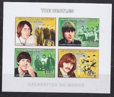 Congo 2006 The Beatles  M/s IMPERFORATED ** Mnh (26940A) - Nuovi