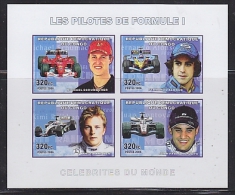 Congo 2006 Formule 1 Racing M/s IMPERFORATED ** Mnh (26940B) - Nuovi
