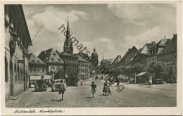 Lichtenfels - Marktplatz - Foto-AK - Verlag H. O. Schulze Lichtenfels-Kronach Gel. 1946 - Lichtenfels