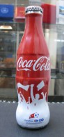 AC - COCA COLA - CARREFOURSA CARREFOUR 2015 SHRINK WRAPPED EMPTY GLASS BOTTLE & CROWN CAP - Bottles