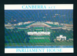 AUSTRALIA  -  Canberra  Parliament House  Unused Postcard - Canberra (ACT)