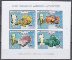 Congo 2006 Les Grands Mineralogistes / Minerals M/s IMPERFORATED ** Mnh (26940G) - Neufs