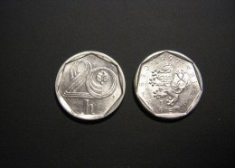 Czech Republic Tschechische Republik TSCHECHIEN 1997 20 H Umlaufmünze  Circulating Coin. - Tchéquie