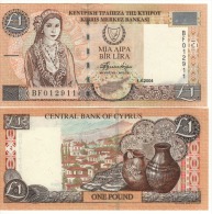 CYPRUS   1 Pound      P60d     1.4.2004    UNC - Chypre