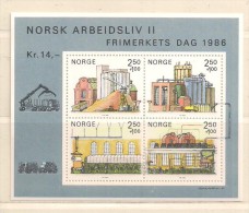 NORVEGE  ( EUNOR - 124 )   1986   N° YVERT ET TELLIER  N° 6      N** - Blocks & Sheetlets