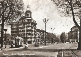 CT-N-1061--  TORINO - CORSO REGINA MARGHERITA - TRAM N. 7   VESPA -  AUTO EPOCA - Transportmiddelen