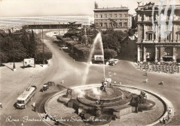 CT-N-1063--  ROMA - FONTANA DELL'ESEDRA E STAZIONE TERMINI - Stazione Termini