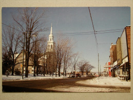 Granby En Hiver, Rue Principale, Québec Canada - Granby