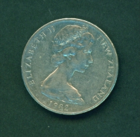 NEW ZEALAND -  1982  20c  Circulated Coin - Neuseeland