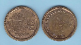 ESPAÑA 500 PESETAS 2.000 KM#924 REPLICA  Colección "LO QUE EL EURO SE LLEVO" SC/UNC  Réplica  T-DL-11.537 - 500 Pesetas