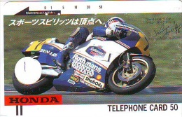 MOTOR HONDA Telefoonkarte Japan (1) - Motorräder