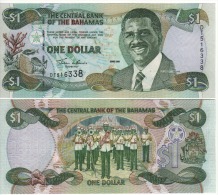 BAHAMAS   1 Dollar    P69a    2001    UNC - Bahama's