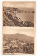 Angleterre - Isle Of Wight - Ventnor , From The Park And Boniface Down - Ventnor
