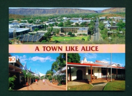 AUSTRALIA  -  Alice Springs  Multi View  Unused Postcard - Alice Springs