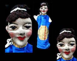 Ancienne  Marionnette Polonaise / Vintage Puppet From Poland - Marionette