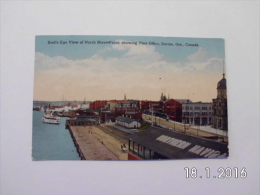 Sarina. - Bird´s Eye View Of North River Front. (6 - 9 - 1915) - Sarnia