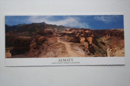 KAZAKHSTAN.  Around Almaty. Charyn Canyon  - Modern  Postcard  - Euro Format - Kazakhstan