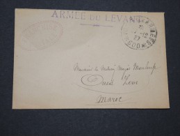 LEVANT - Petite Env Pour Le Maroc, D'un Militaire à Un Autre - Beau Tampon FM - Déc 1927 - A Voir - Lot P16035 - Lettres & Documents