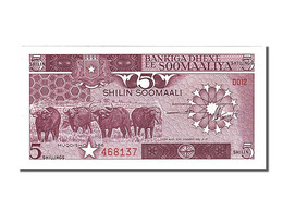 Billet, Somalie, 5 Shilin = 5 Shillings, 1986, NEUF - Somalie