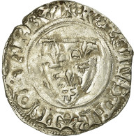 Monnaie, France, Blanc, Sainte Ménéhould, TTB, Billon, Duplessy:377A - 1380-1422 Carlos VI El Bien Amado