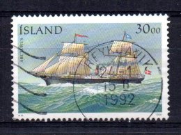 Iceland - 1991 - Stamp Day/Ships "Arcturus" - Used - Oblitérés