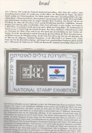 Symbolik Blume 1982 Israel Block 22 ** 3€ EXPO BEER SHEVA Bloque Hojitas Hb M/s Flowers Bloc Philatelic Sheet Bf Asia - Nuovi (senza Tab)