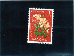 1953 Macao - Fiore - Gebruikt