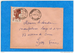 MARCOPHILIE-lettre--Sénégal-cad-RICHARD-TOLL-1958- Pour FRANCE - Brieven En Documenten