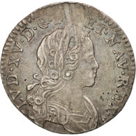 Monnaie, France, Louis XV, 1/12 Écu Ou X-S De France-Navarre, 10 Sols-1/8 Ecu - 1715-1774 Louis XV Le Bien-Aimé