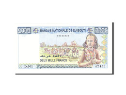 Billet, Djibouti, 2000 Francs, 1997, Undated, KM:40, NEUF - Djibouti