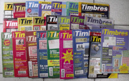 Lot De 23 Revues "Timbres Magazine" 2004-2007. - French (from 1941)