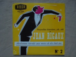 Ancien - Disque Vinyle 45 T Nouvelles Histoires...oh ...oh! De JEAN RIGAUX N° 2 - Humor, Cabaret