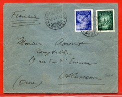 VATICAN LETTRE DE 1943 POUR ALENCON FRANCE - Lettres & Documents