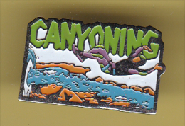 48437-Pin's.Canyoning. . - Canoë