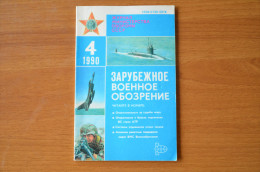 Soviet Union Russia Russland Magazine 1990 Nr. 4 Foreign Military Overview - Andere & Zonder Classificatie