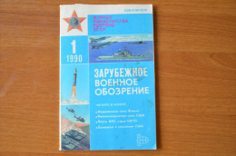 Soviet Union Russia Russland Magazine 1990 Nr. 1 Foreign Military Overview - Andere & Zonder Classificatie