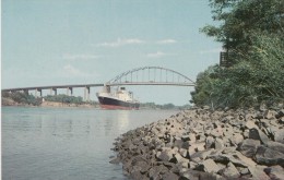 USA, St. Georges, High Level Bridge, Chesapeake And Delaware Canal, St Georges, DEL, Unused Postcard [16535] - Andere & Zonder Classificatie