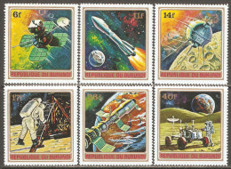 Burundi 1972 Mi# 832-837 A ** MNH - Conquest Of Space - Nuevos