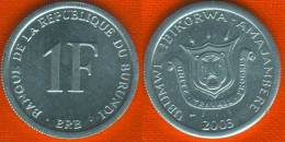 Burundi 1 Franc 2003 UNC - Burundi