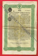 Action - Obligation Au Porteur De La République D´AUTRICHE ... Republik OSTERREICH ... 1923 ... - A - C